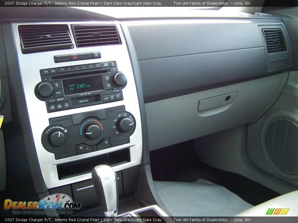 2007 Dodge Charger R/T Inferno Red Crystal Pearl / Dark Slate Gray/Light Slate Gray Photo #18