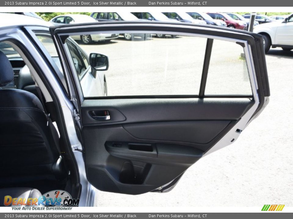 2013 Subaru Impreza 2.0i Sport Limited 5 Door Ice Silver Metallic / Black Photo #18