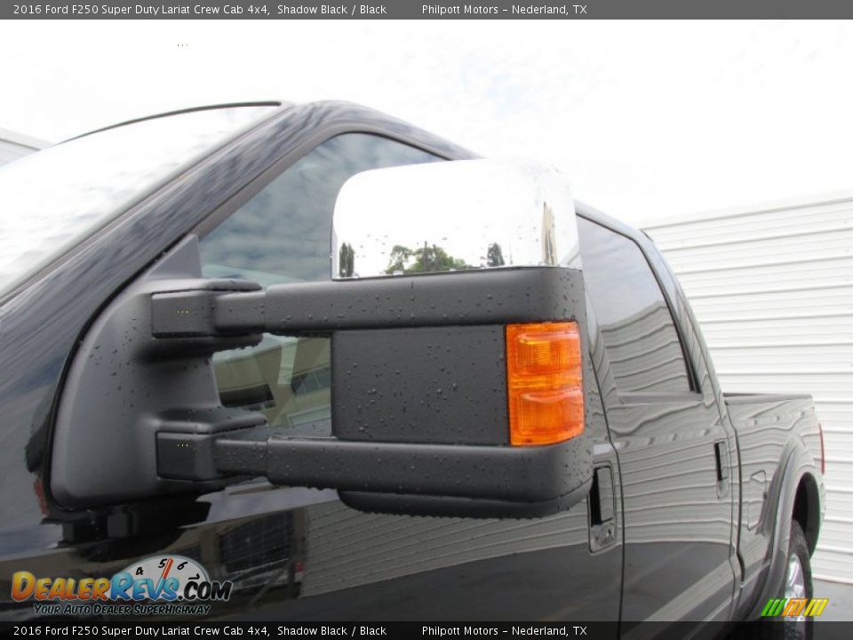 2016 Ford F250 Super Duty Lariat Crew Cab 4x4 Shadow Black / Black Photo #13
