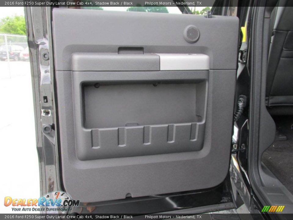 2016 Ford F250 Super Duty Lariat Crew Cab 4x4 Shadow Black / Black Photo #20
