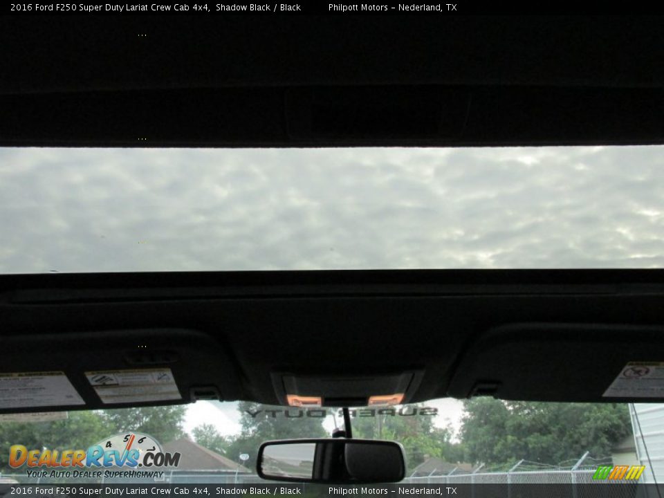 2016 Ford F250 Super Duty Lariat Crew Cab 4x4 Shadow Black / Black Photo #27