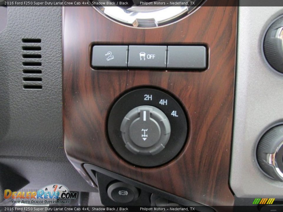 2016 Ford F250 Super Duty Lariat Crew Cab 4x4 Shadow Black / Black Photo #33