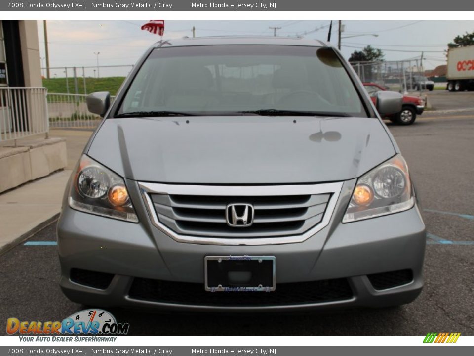 2008 Honda Odyssey EX-L Nimbus Gray Metallic / Gray Photo #2