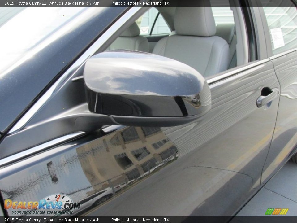 2015 Toyota Camry LE Attitude Black Metallic / Ash Photo #12