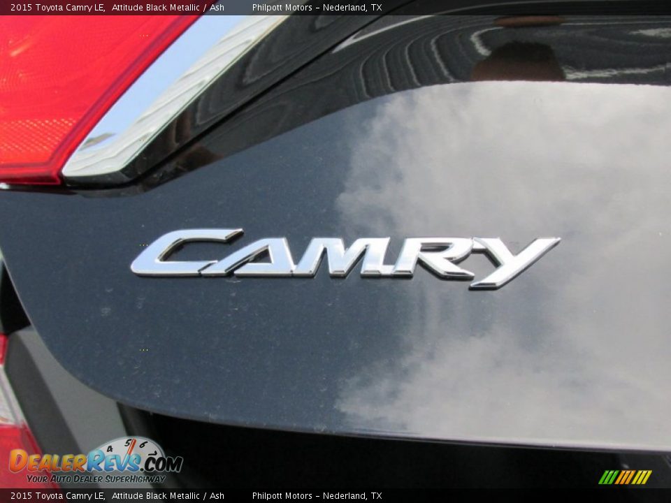2015 Toyota Camry LE Attitude Black Metallic / Ash Photo #13