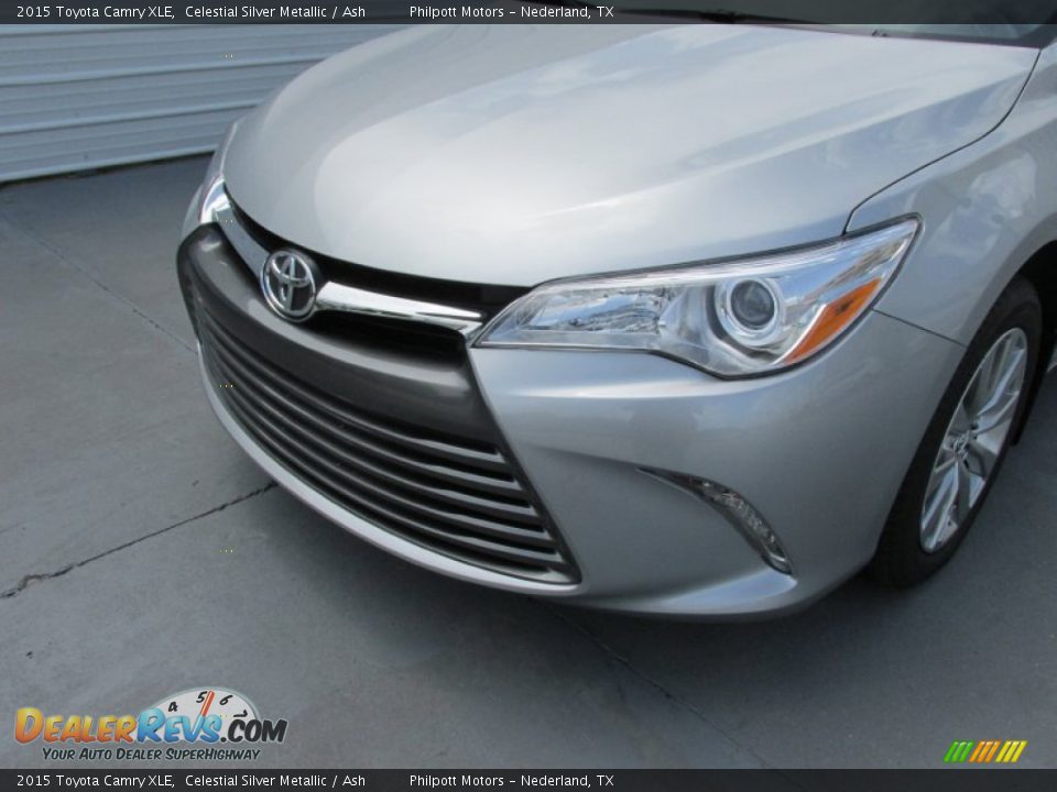 2015 Toyota Camry XLE Celestial Silver Metallic / Ash Photo #10
