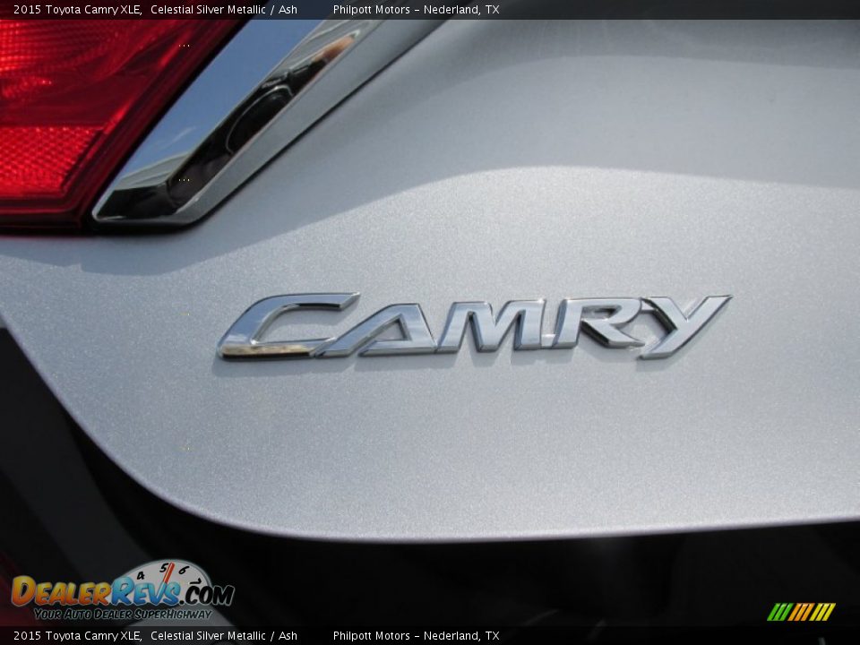 2015 Toyota Camry XLE Celestial Silver Metallic / Ash Photo #13