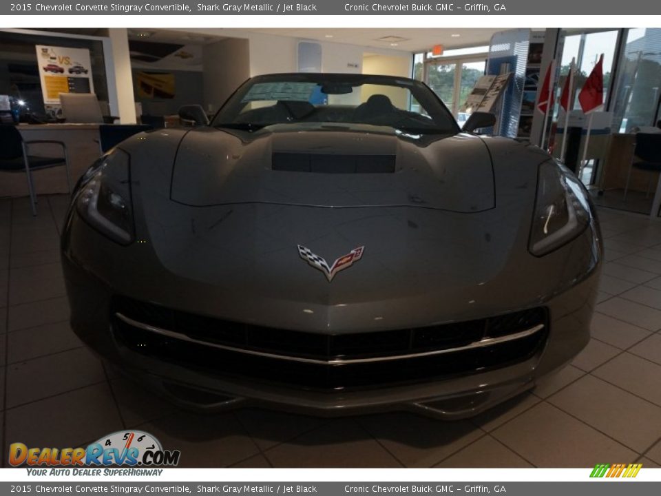 2015 Chevrolet Corvette Stingray Convertible Shark Gray Metallic / Jet Black Photo #2