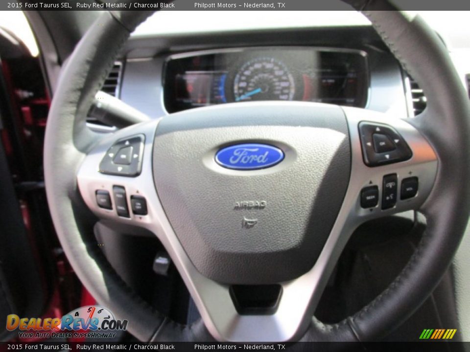 2015 Ford Taurus SEL Steering Wheel Photo #29