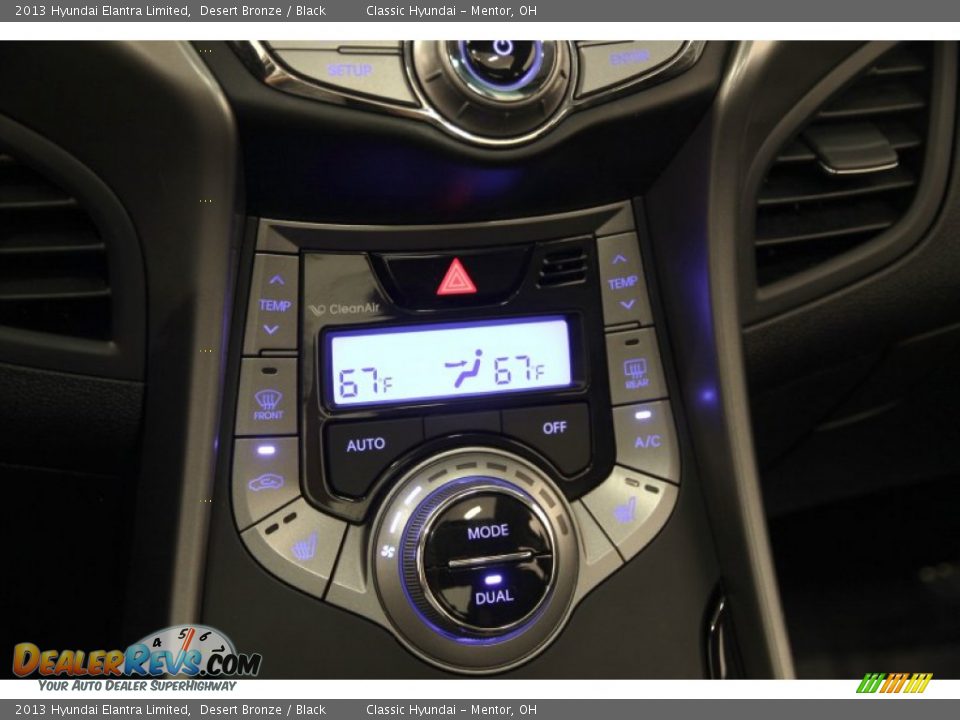 2013 Hyundai Elantra Limited Desert Bronze / Black Photo #11