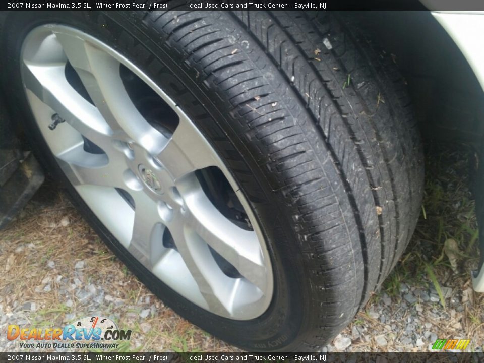 2007 Nissan Maxima 3.5 SL Winter Frost Pearl / Frost Photo #27