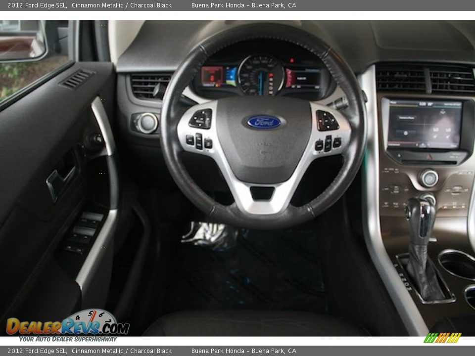2012 Ford Edge SEL Cinnamon Metallic / Charcoal Black Photo #5