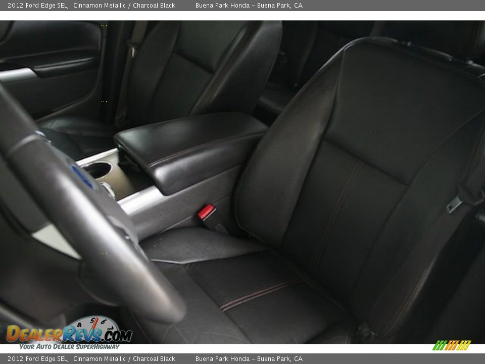2012 Ford Edge SEL Cinnamon Metallic / Charcoal Black Photo #15