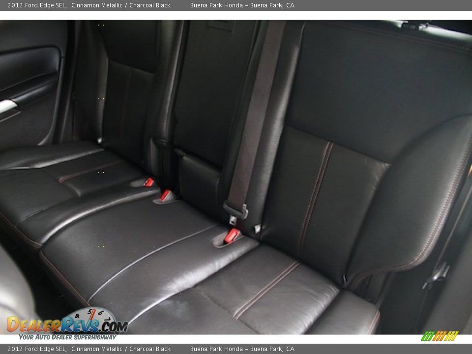2012 Ford Edge SEL Cinnamon Metallic / Charcoal Black Photo #16