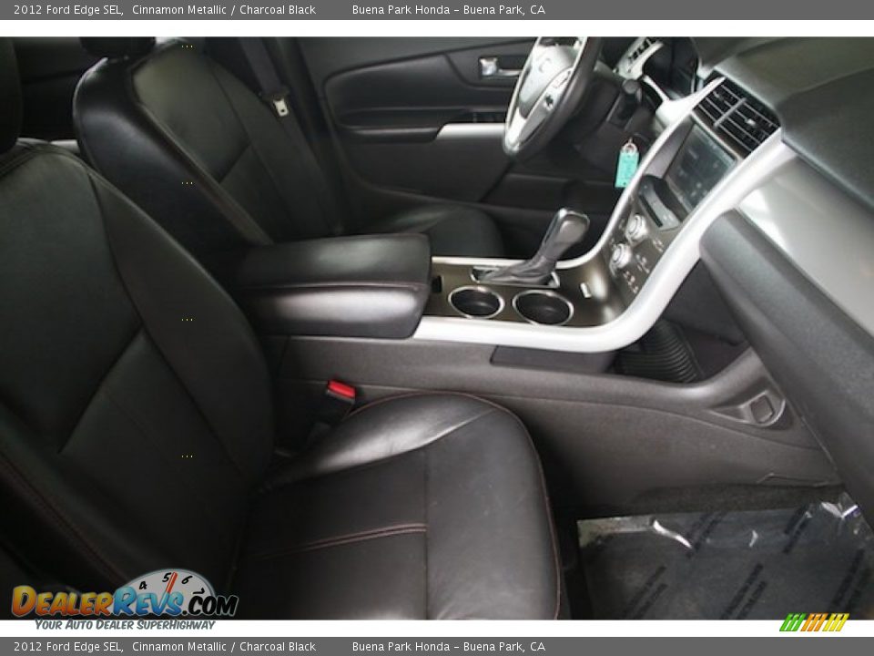 2012 Ford Edge SEL Cinnamon Metallic / Charcoal Black Photo #20
