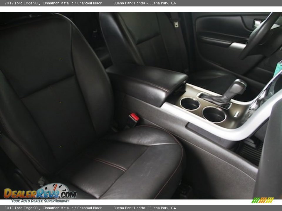 2012 Ford Edge SEL Cinnamon Metallic / Charcoal Black Photo #21