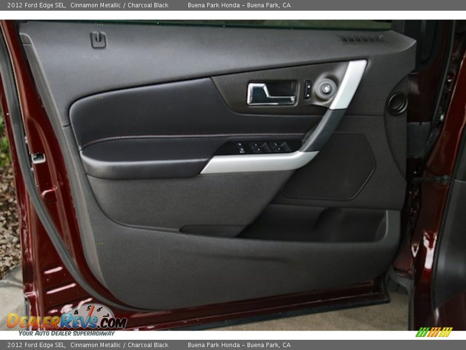 2012 Ford Edge SEL Cinnamon Metallic / Charcoal Black Photo #25