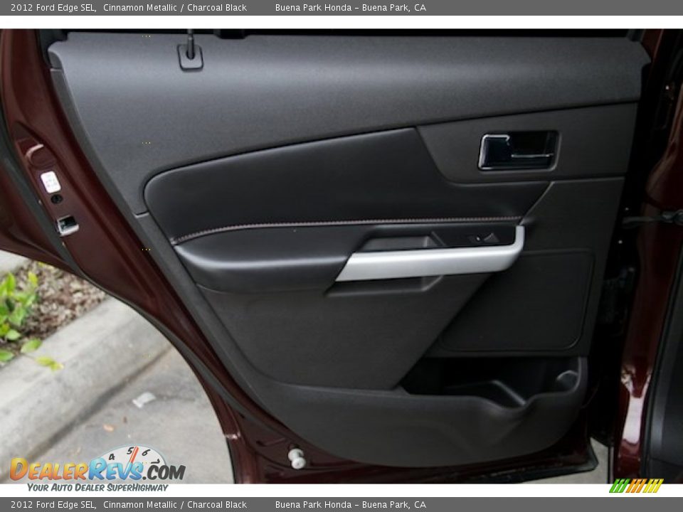 2012 Ford Edge SEL Cinnamon Metallic / Charcoal Black Photo #26