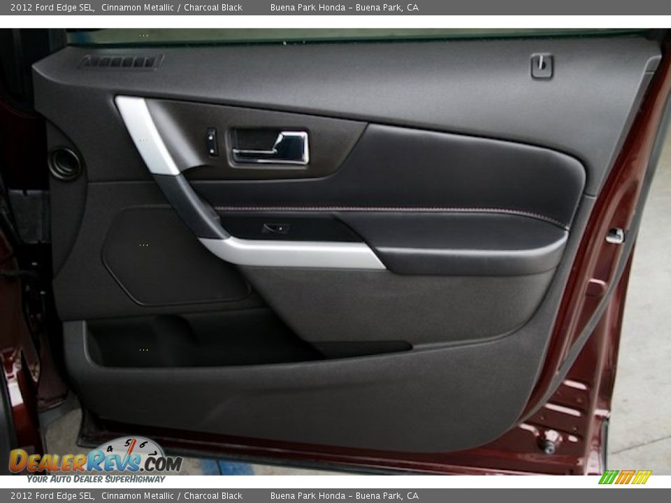 2012 Ford Edge SEL Cinnamon Metallic / Charcoal Black Photo #28