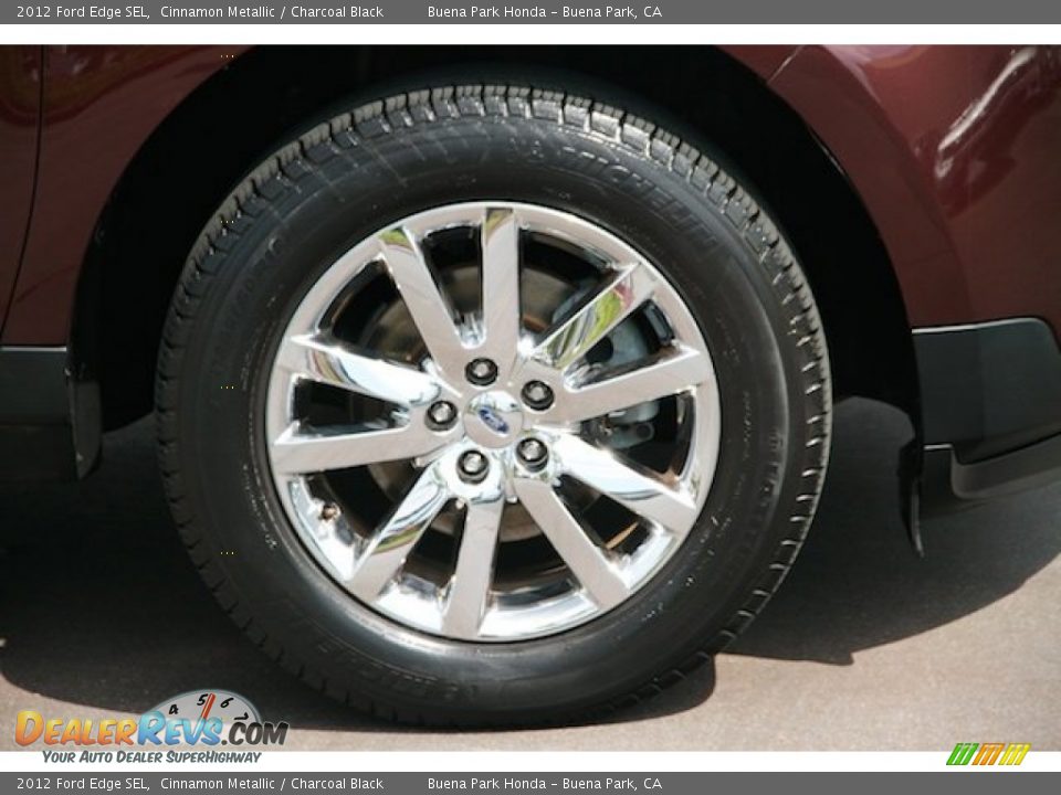 2012 Ford Edge SEL Cinnamon Metallic / Charcoal Black Photo #32