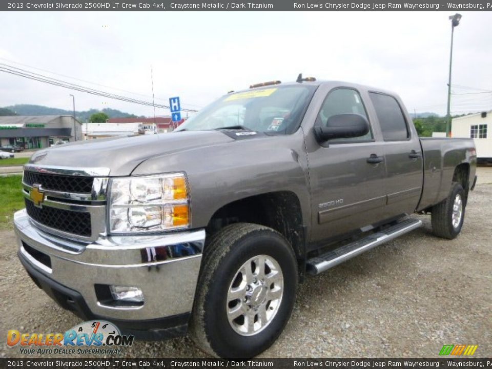 Front 3/4 View of 2013 Chevrolet Silverado 2500HD LT Crew Cab 4x4 Photo #1