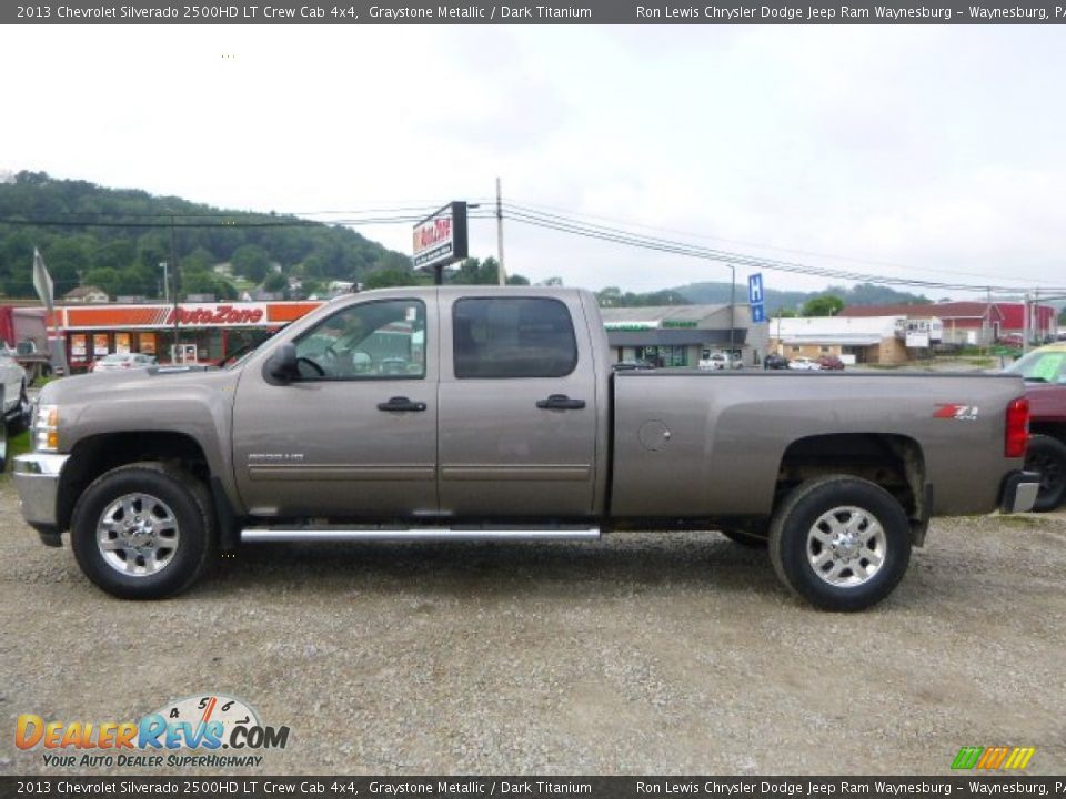2013 Chevrolet Silverado 2500HD LT Crew Cab 4x4 Graystone Metallic / Dark Titanium Photo #2
