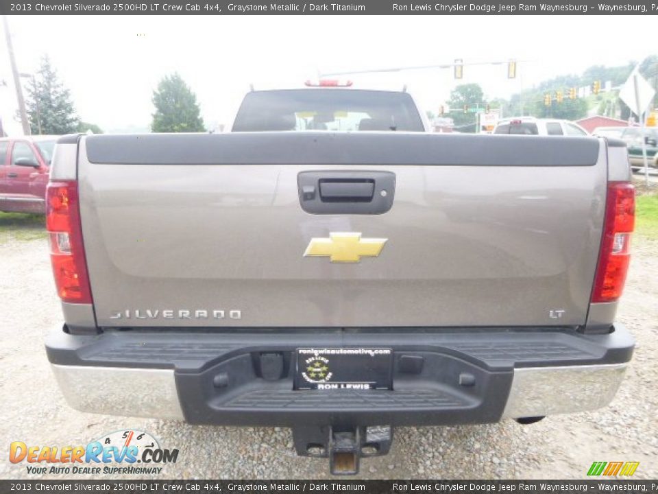 2013 Chevrolet Silverado 2500HD LT Crew Cab 4x4 Graystone Metallic / Dark Titanium Photo #5