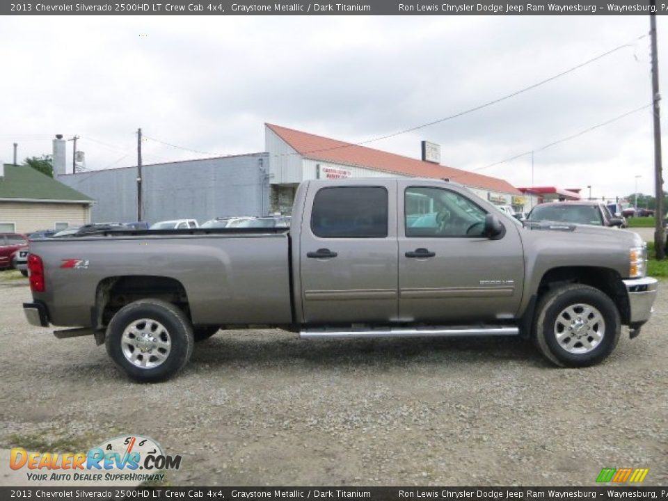 2013 Chevrolet Silverado 2500HD LT Crew Cab 4x4 Graystone Metallic / Dark Titanium Photo #8