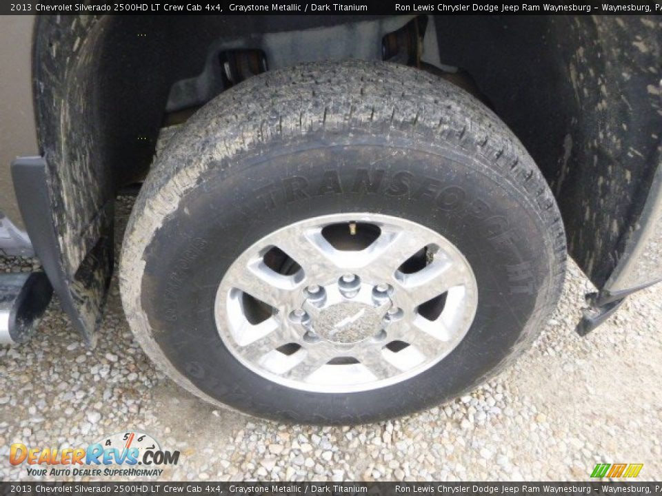 2013 Chevrolet Silverado 2500HD LT Crew Cab 4x4 Graystone Metallic / Dark Titanium Photo #9