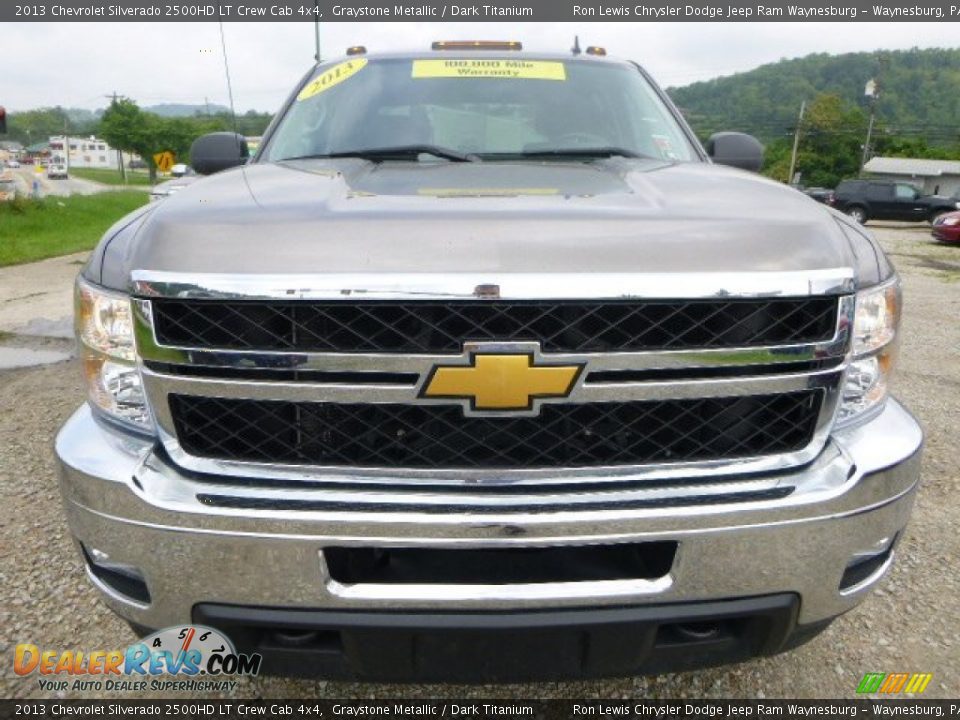 2013 Chevrolet Silverado 2500HD LT Crew Cab 4x4 Graystone Metallic / Dark Titanium Photo #11