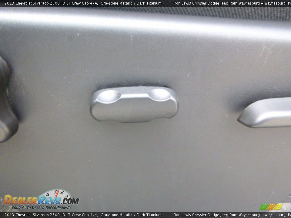 2013 Chevrolet Silverado 2500HD LT Crew Cab 4x4 Graystone Metallic / Dark Titanium Photo #15