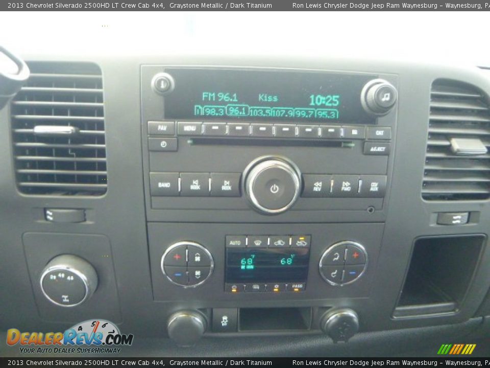 2013 Chevrolet Silverado 2500HD LT Crew Cab 4x4 Graystone Metallic / Dark Titanium Photo #16