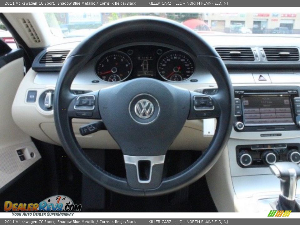 2011 Volkswagen CC Sport Steering Wheel Photo #16