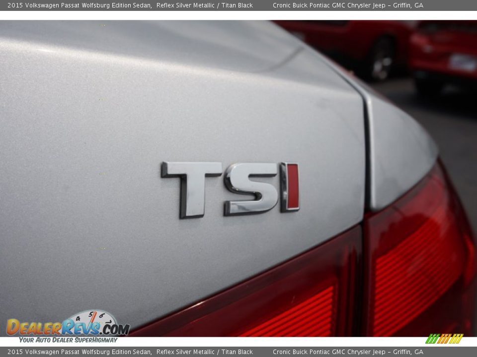 2015 Volkswagen Passat Wolfsburg Edition Sedan Reflex Silver Metallic / Titan Black Photo #14
