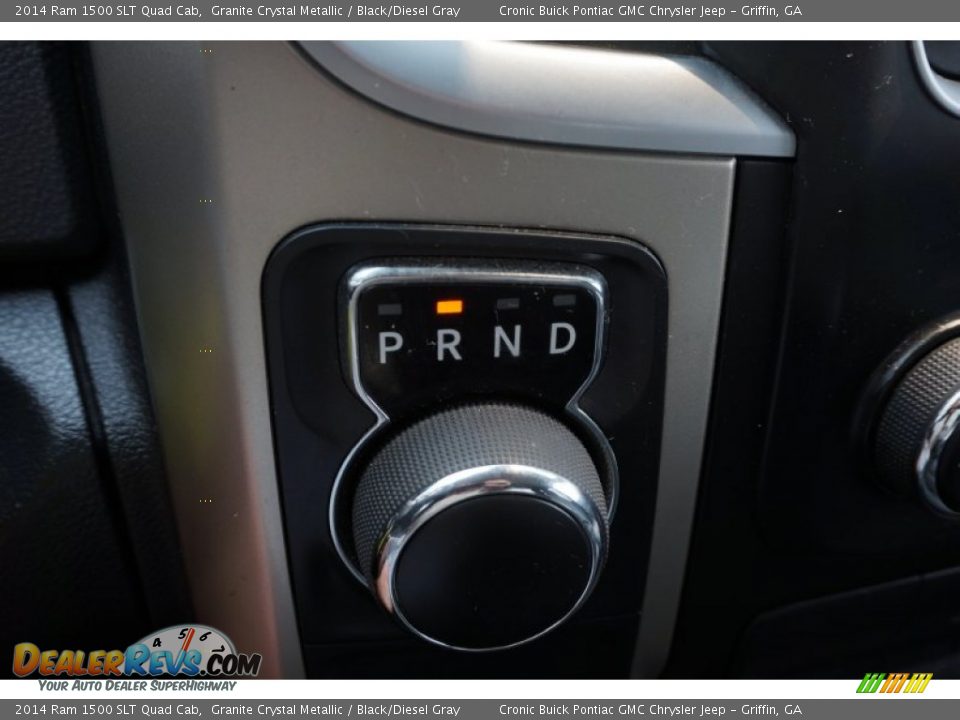 2014 Ram 1500 SLT Quad Cab Granite Crystal Metallic / Black/Diesel Gray Photo #22
