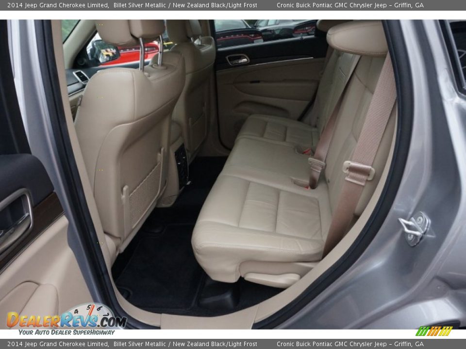 Rear Seat of 2014 Jeep Grand Cherokee Limited Photo #15