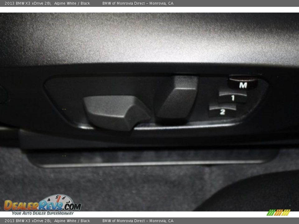 2013 BMW X3 xDrive 28i Alpine White / Black Photo #14