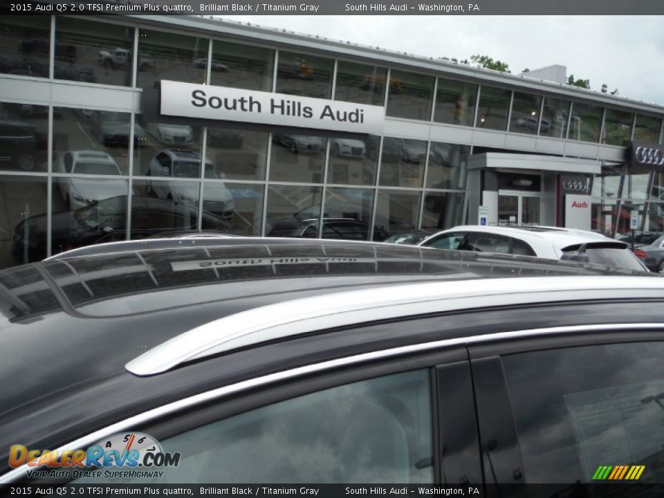 2015 Audi Q5 2.0 TFSI Premium Plus quattro Brilliant Black / Titanium Gray Photo #5