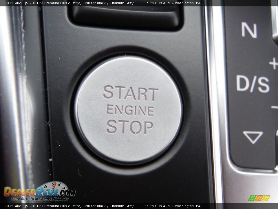 2015 Audi Q5 2.0 TFSI Premium Plus quattro Brilliant Black / Titanium Gray Photo #24