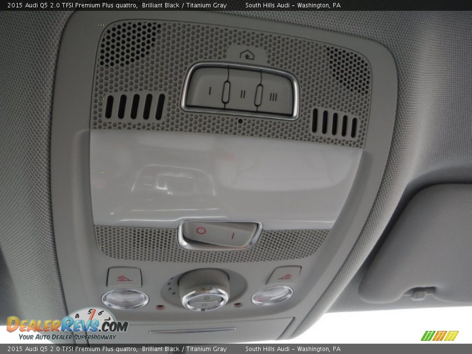 2015 Audi Q5 2.0 TFSI Premium Plus quattro Brilliant Black / Titanium Gray Photo #29
