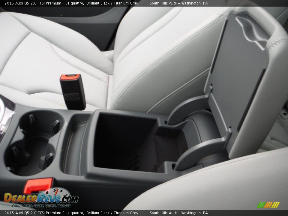 2015 Audi Q5 2.0 TFSI Premium Plus quattro Brilliant Black / Titanium Gray Photo #30