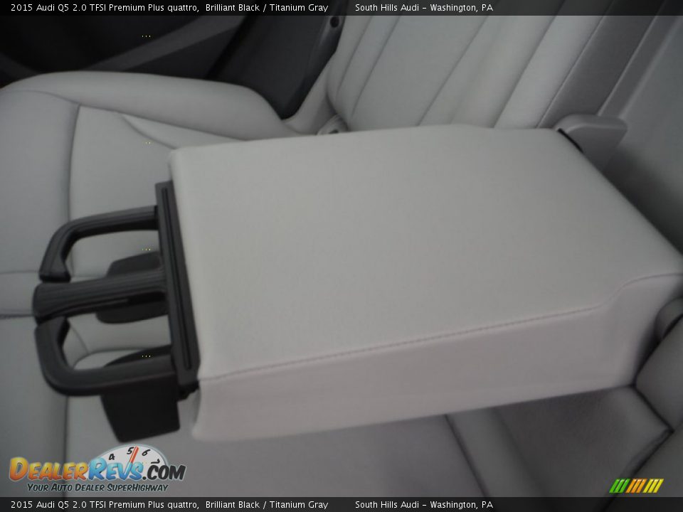 2015 Audi Q5 2.0 TFSI Premium Plus quattro Brilliant Black / Titanium Gray Photo #33