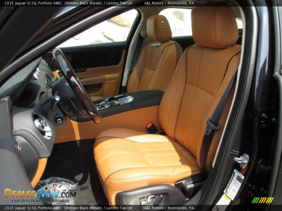 Front Seat of 2015 Jaguar XJ XJL Portfolio AWD Photo #13