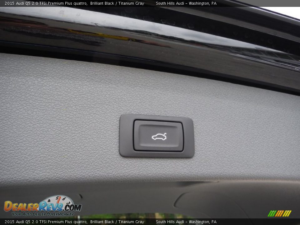 2015 Audi Q5 2.0 TFSI Premium Plus quattro Brilliant Black / Titanium Gray Photo #36