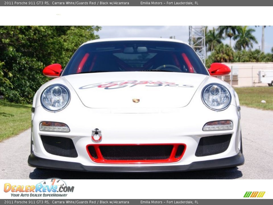 Carrara White/Guards Red 2011 Porsche 911 GT3 RS Photo #3