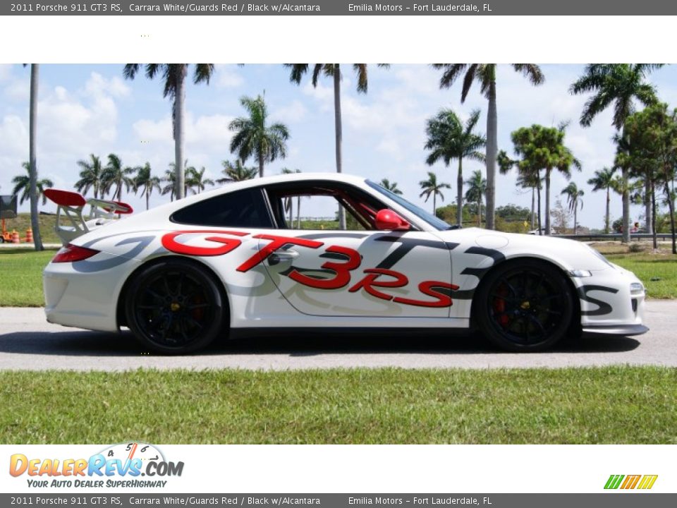 Carrara White/Guards Red 2011 Porsche 911 GT3 RS Photo #5