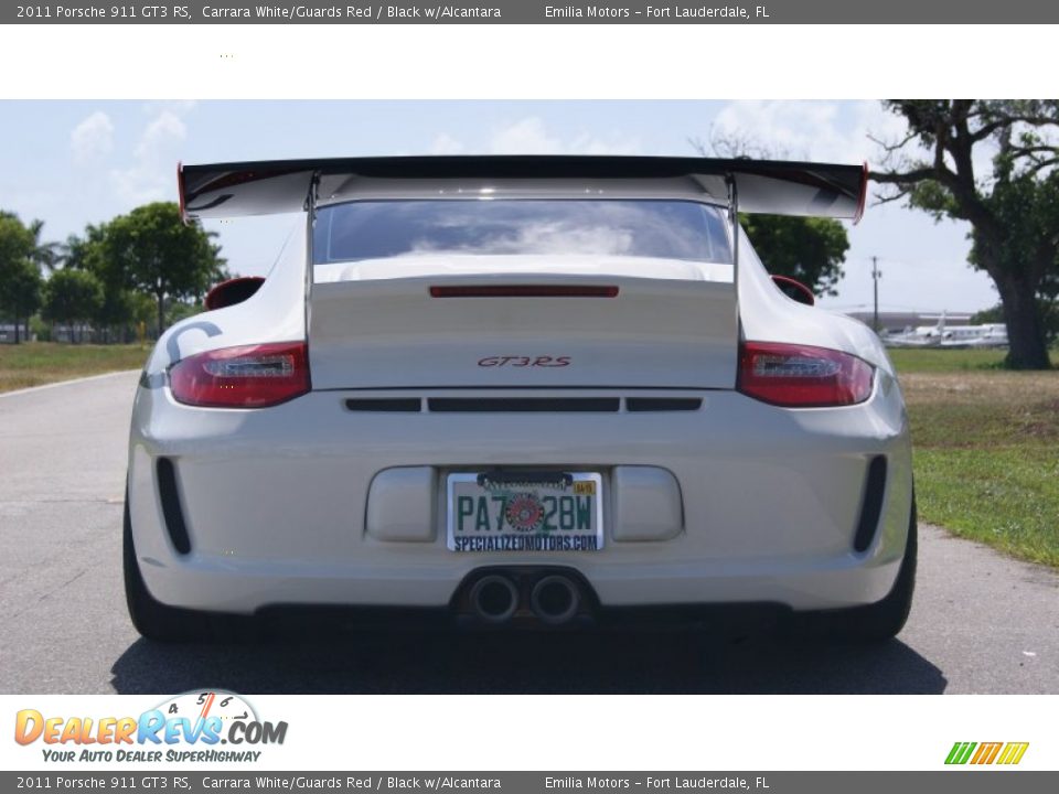2011 Porsche 911 GT3 RS Carrara White/Guards Red / Black w/Alcantara Photo #7