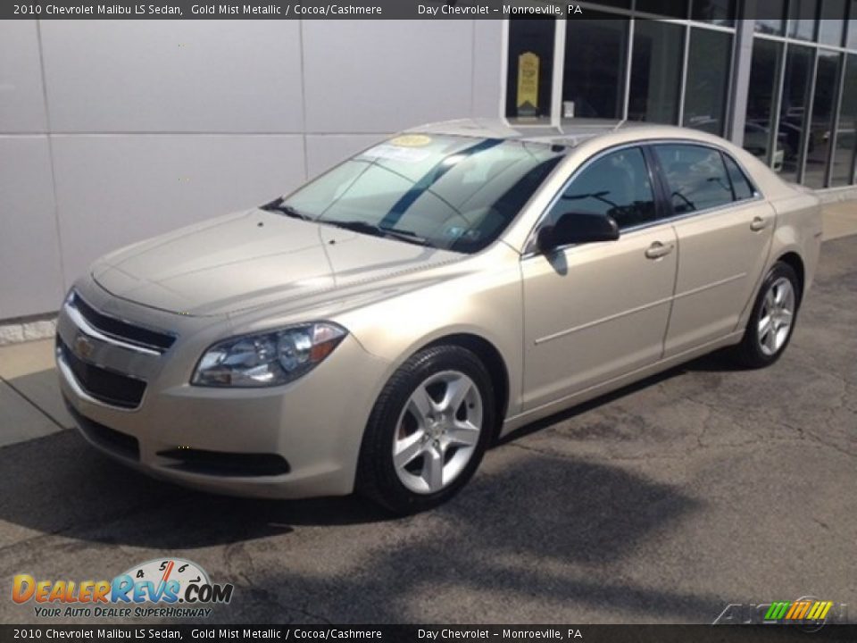 2010 Chevrolet Malibu LS Sedan Gold Mist Metallic / Cocoa/Cashmere Photo #1