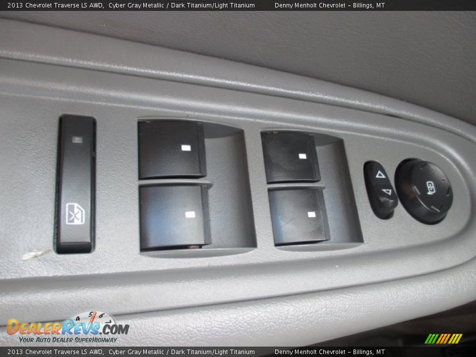 2013 Chevrolet Traverse LS AWD Cyber Gray Metallic / Dark Titanium/Light Titanium Photo #17