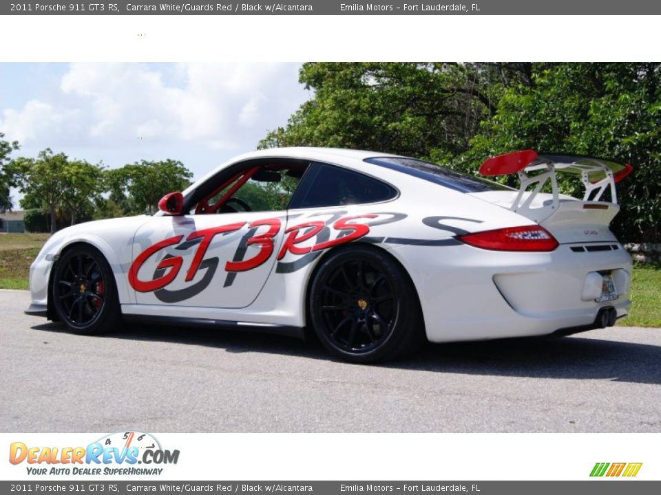 2011 Porsche 911 GT3 RS Carrara White/Guards Red / Black w/Alcantara Photo #9